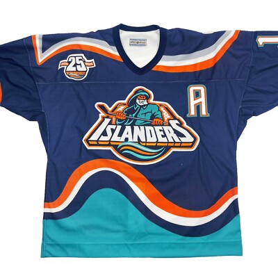 VTG RARE NEW YORK ISLANDERS FISHERMAN#16 PALFFY AUTHENTIC CCM