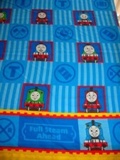 Thomas the Train Twin Fitted Bed Sheet USED