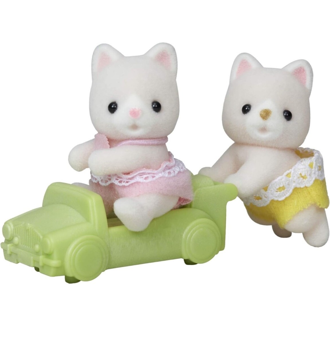 NEW Sylvanian Families NI-111 Silk Cat Twins Set Calico Critters