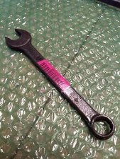 Vintage Indestro Super Combination Wrench USA 9/16" 7745