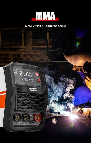 Andeli Mig-250 Mig Welders Mig Mma Lift Tig 3 in 1 Inverter Semi-automatic Weldi - Picture 17 of 29
