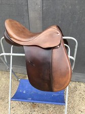 Lemetex Future XL.  17. 1/2" Ledersattel, Hi-Wither Medium Fit, (Ref 121B)