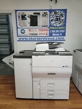 Ricoh MPC 6503 Wireless Color Production Copier Printer Scanner - 65 ppm with 