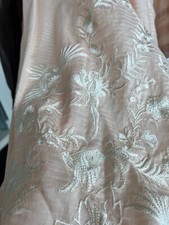 brandnew xL3 p light cream kam designer trouser white cotton and 2 tone dupetta