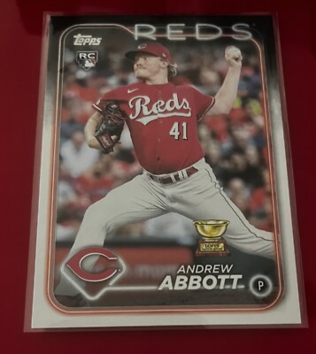 2024 Topps Series 1 Andrew Abbott #214 (RC)   