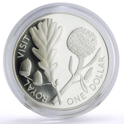 ニュージーランド 1ドル銀貨 1981年 1985年 2枚セット ニュージーランド 1ドル硬貨 1981年 1985年 2枚セット 1981 New