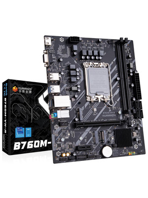B760 DDR4 LGA 1700 MOTHERBOARD M-ATX SUPPORTS INTEL 12TH 13TH GENERATION