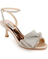 Badgley Mischka Women's Remi Heeled Sandal Size 8 Nude 235