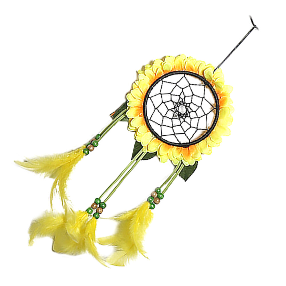 Big Sunflower Dream Catcher Catchers for Girls Dreamcatcher Baby Nursery Decor