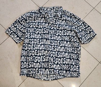 Zara Collared Shirt Button Front Adult Men Size Large Parts Sunnyside