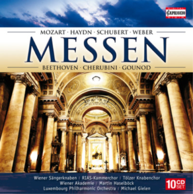 Messen: Mozart Haydn Schubert Weber Beethoven Cherubini Gounod -  10 CD Neu/OVP!