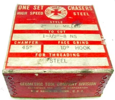 Geometric 1-1/2"-8  2" D Chaser Set 