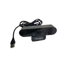 Aluratek AWC03F 1080p HD Webcam w/ Microphone Black Pre-Owned