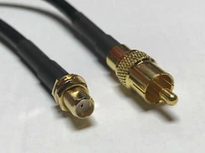 RCA Male to SMA Female RFC195 Coax Cable Pick Your Length HAM WIFI USA