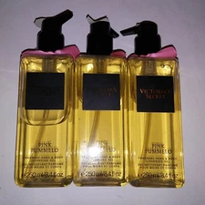 Set of 3 Victoria Secret  Fragrant Hand & Body Cleansing Gel Pink Pummelo New