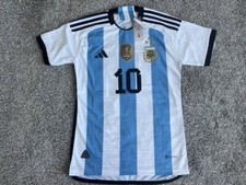 Argentina Lionel Messi #10 3 Stars