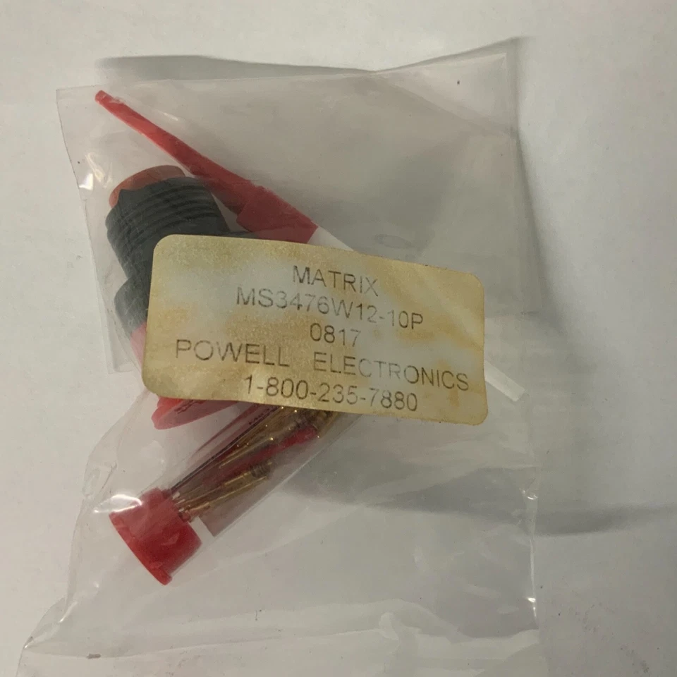 Amphenol Aerospace MS3476W12-10P Circular MIL Spec Connector, 10 Position Pin - Image 2 of 4