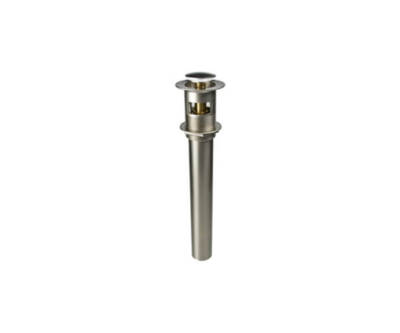 Mountain Plumbing #MT741/PN EZ-Click Lav Drain W/Overflow/Polished Nickel/NOS