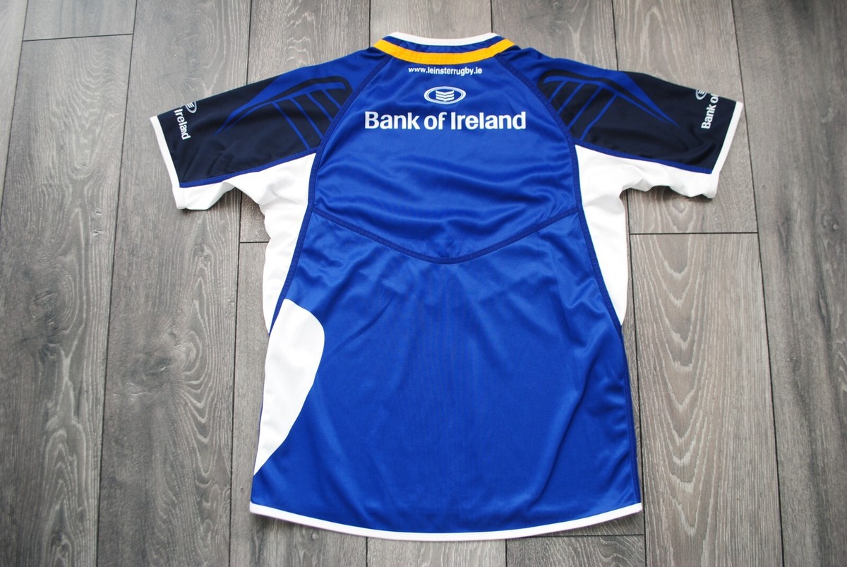 Maillot Rugby Leinster 2012 - Canterbury Bank Of Ireland - Bleu - Taille L Homme