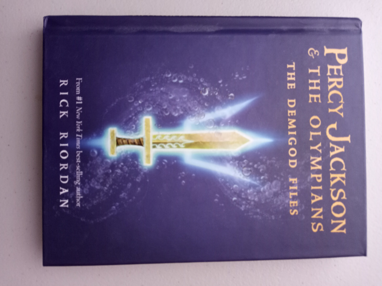 Percy Jackson The Olympians The Demigod Files Hardcover by Rick Riordan