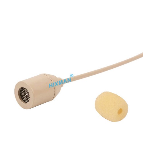 HIXMAN EM1-SM Beige Earset Single Headset Mic For Lectrosonics SM LM UM Series - Picture 3 of 8