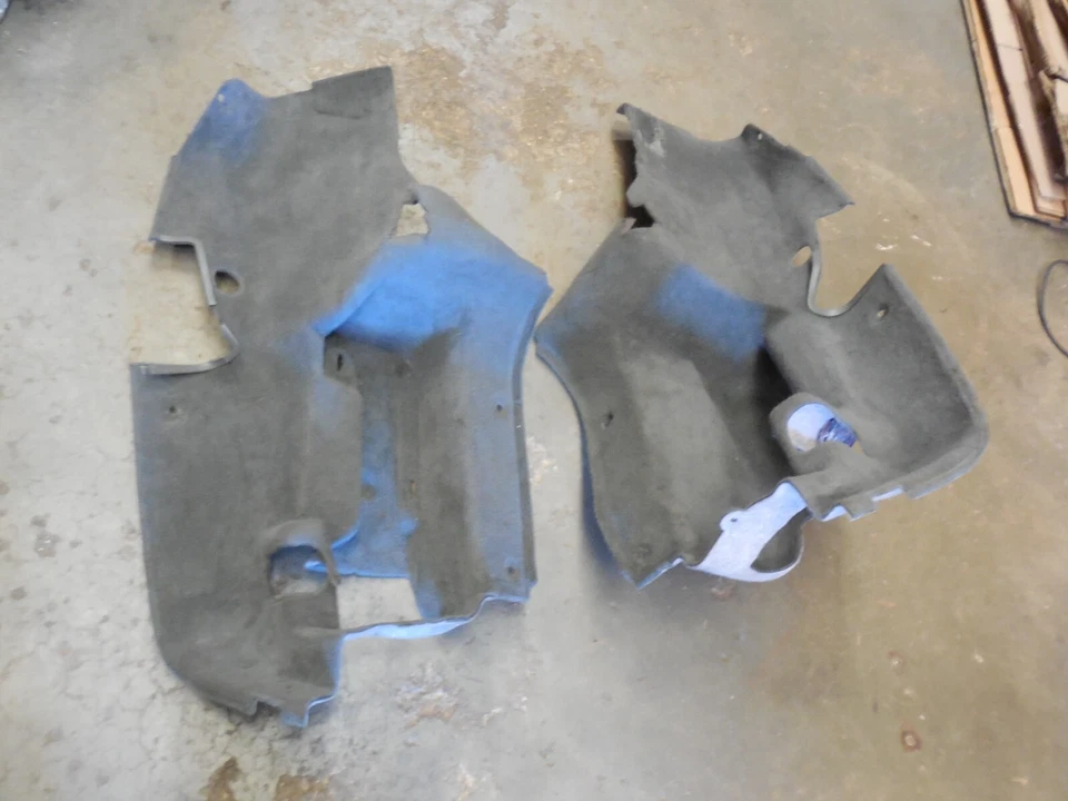 Alfombra maletero trasero carga izquierda derecha 03-11 mercedes-benz r230 sl600 sl500 sl550 Foto 2 de 4