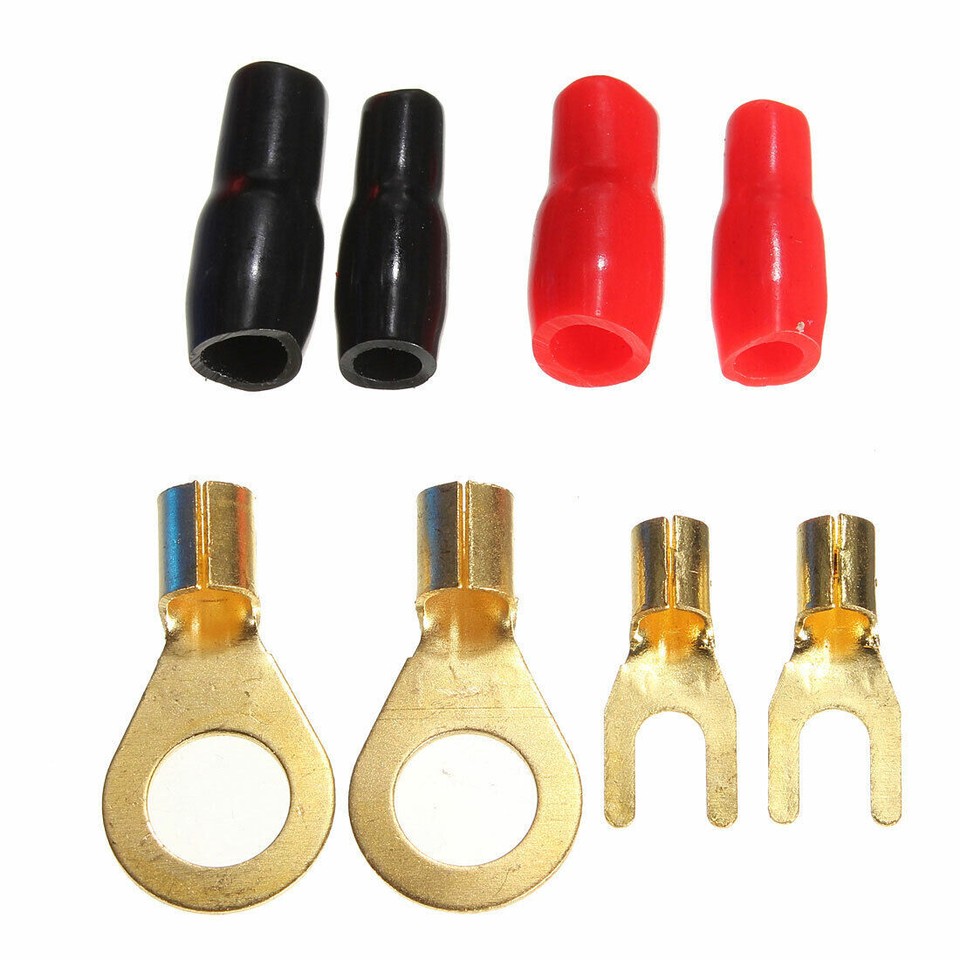 Audio Cable Kit 1500W Amp Amplifier Install RCA Subwoofer Sub Wiring 8