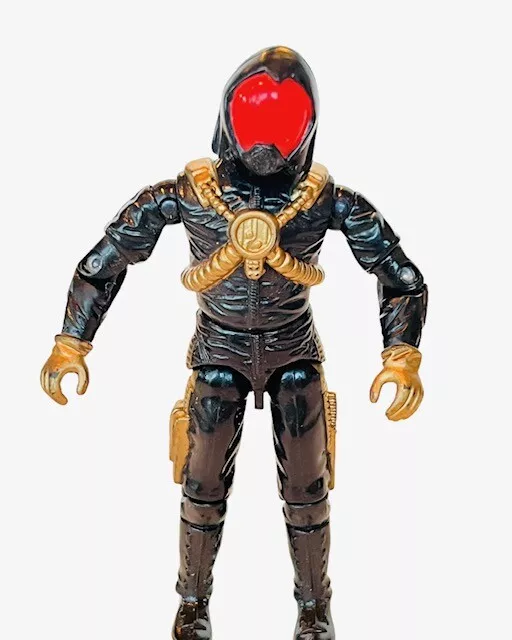 Gi Joe Cobra action figure military Hasbro 1988 Black Star Viper