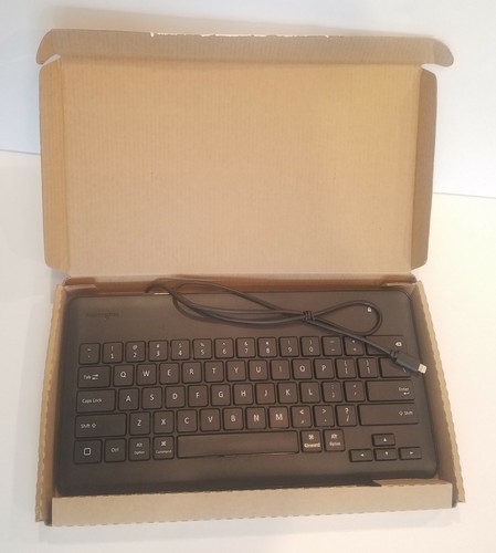 Kensington Wired Keyboard With Lightning Connector For iPad K72447WW Black, - Picture 3 of 4