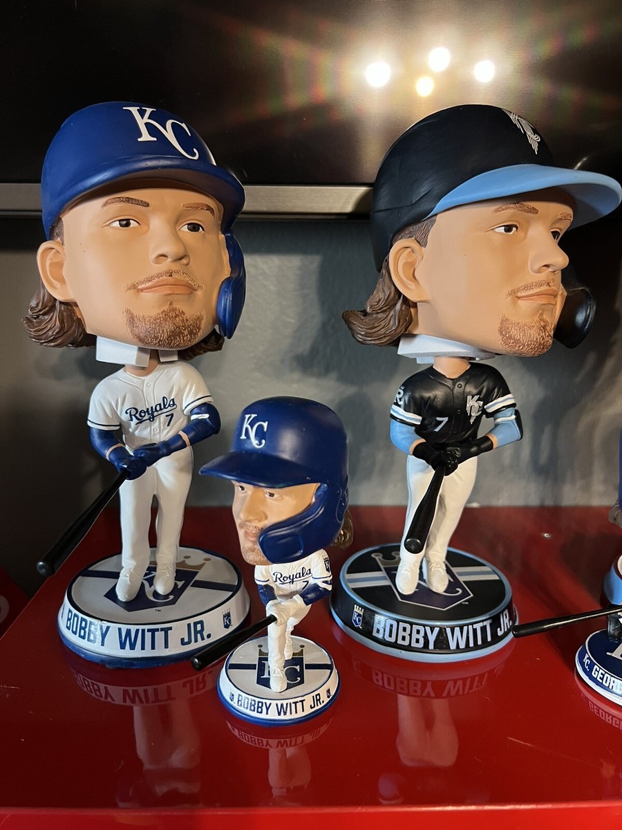ボビー・ウィットJr. ボブルヘッド　カンザスシティロイヤルズ　Witt Jr. 3 Bobby Witt Jr. Kansas City Royals Bighead Bobblehead Variant