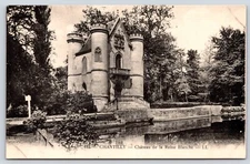 Vintage Postcard Chantilly France Chateau de la Reine Blanche