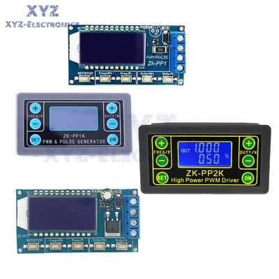 ZK-PP1K ZK-PP2K PWM Pulse Frequency Duty Cycle Adjustable Square Wave Generator