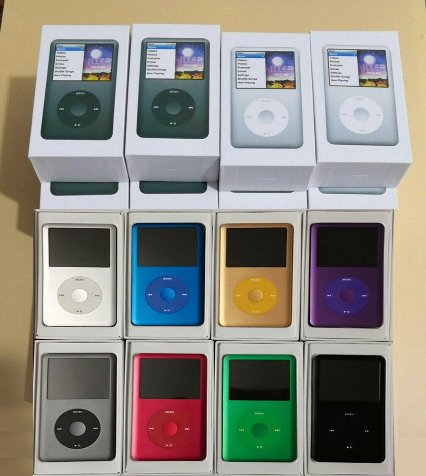 Apple iPod Classic 7th Generation Latest Model (256GB, 512GB,1TB) ,Sealed  Box