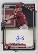 2024 Bowman Paper Prospect Retail Auto Cole Schoenwetter #PPRA-CS Auto 0i4k