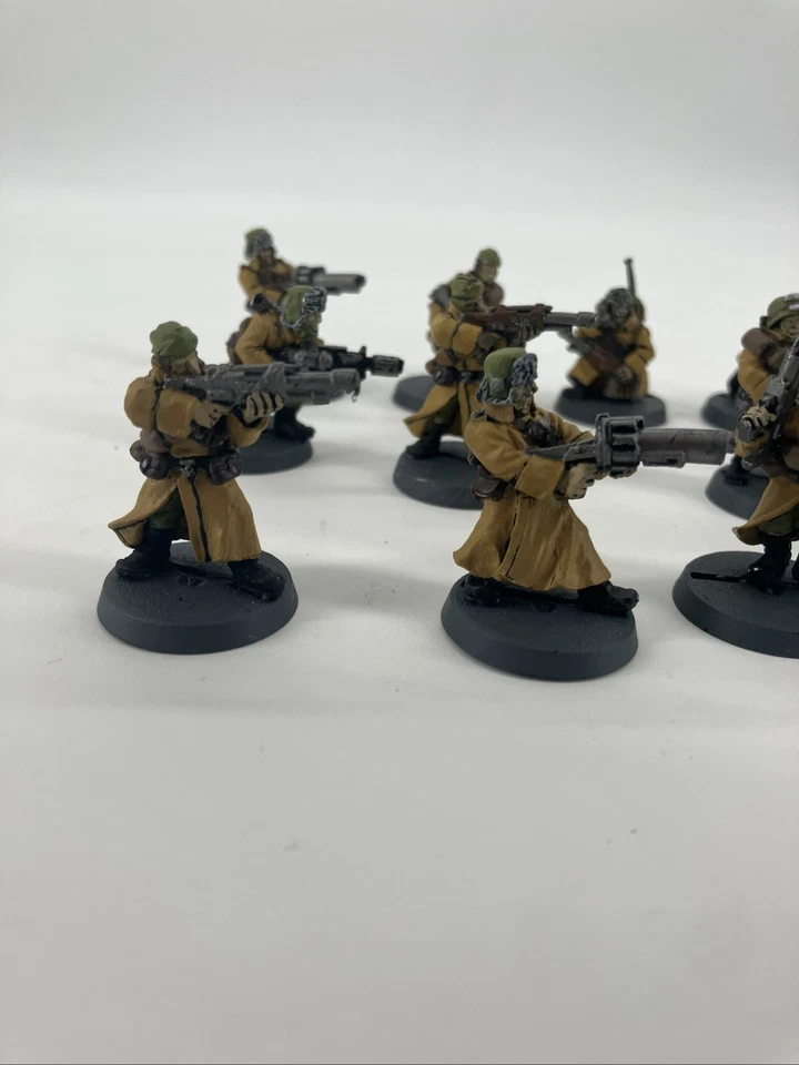 Wahammer 40k 13x Valhallan Ice Warrior Infantería Escuadrón Metal Guardia Imperial Foto 2 de 4