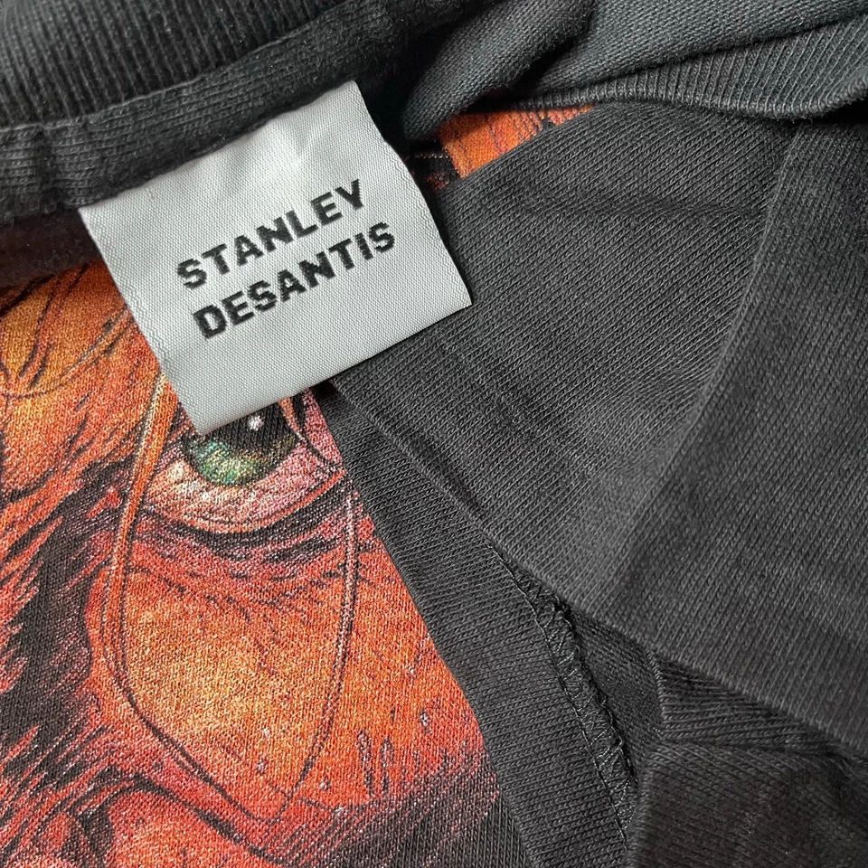 Винтажная футболка EO Comic Book промо мужская L одинарный шов 1990-е футболка ужасов РЕДКАЯ - Изображение 3 из 4