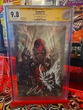 Deadpool #3 Virgin Variant CGC 9.8 SIGNED & Wolverine Remark by John Giang