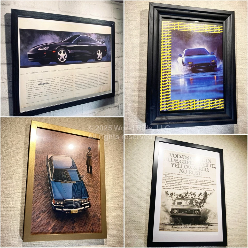 Autêntico Pôster Publicitário Oficial Vintage TOYOTA FINAL CELICA TRD Tom's JDM  - Imagem 3 de 4