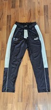 Image of Puma Mens Track Pants Black | White Joggers Training Sports Bottoms Size M