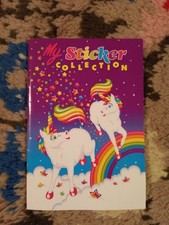 Vintage Lisa Frank My Sticker Collection Booklet Markie 90s