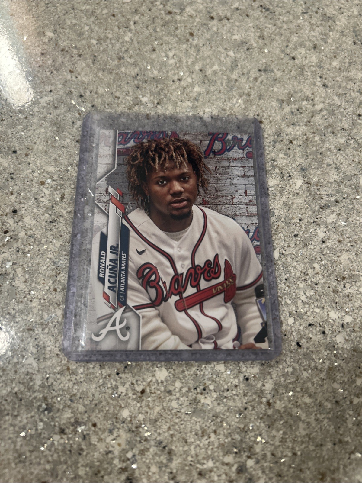 2020 Topps Update Ronald Acuna Jr. SP Short Print Image Variation #U145 Braves
