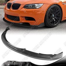 For 08-13 Bmw E90 E92 E93 M3 Carbon Painted Front Bumper Lip Body Kit Spoiler