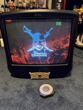 Disney Pirates of the Caribbean CRT TV 20&rsquo;&rsquo; TV/DVD Rare DVD NOT WORKING READ DES