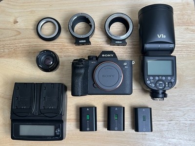 Sony Alpha a7 IV 33MP Mirrorless Camera & Accessories - 8802 Shutter Count