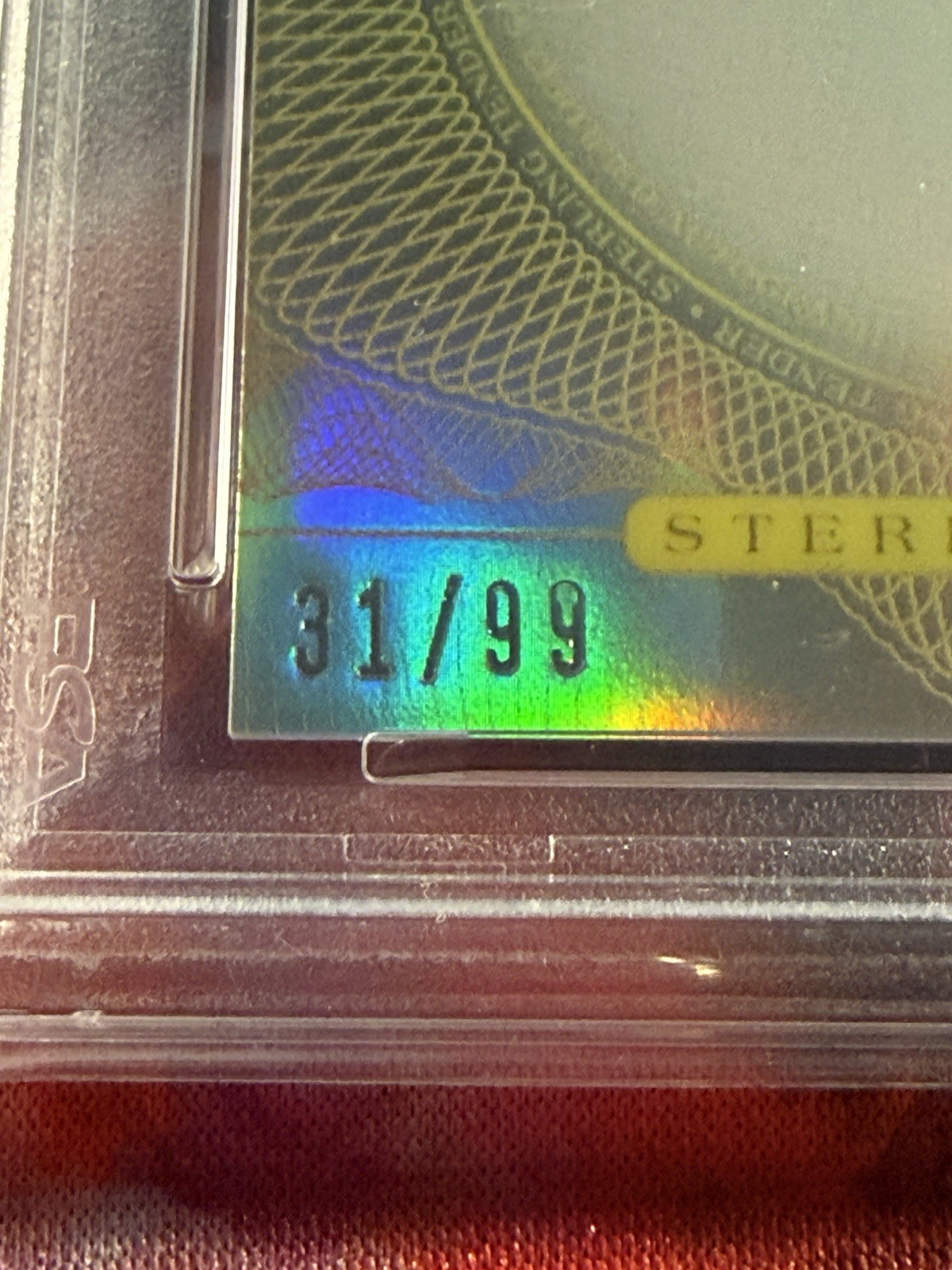 2021 Bowman Sterling Jose Altuve Sterling Tender Auto /99 PSA 10  view 5