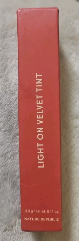Nature Republic Light on Velvet Tint Matte Sheer Lip Blur Effect Mood APRICOT