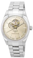 Tissot T-Klassisch Gentleman Powermatic 80 Offenes Herz Sunray Dial Herrenuhr