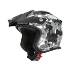 Acerbis JET AIR GRAPHIC Helmet Grey Black Motorcycle Scooter ECE 2206 0026602.293