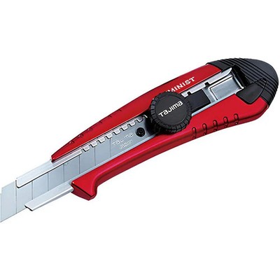 Tajima Red Utility Knife with Three 3/4in ENDURA Blades