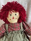 Vintage Raggedy And Doll By Unicorn Merchandise Corp Collectible 20" — photo 2